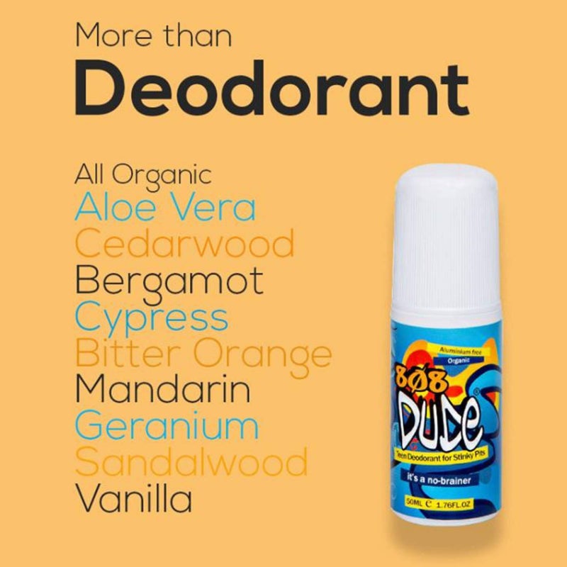 808 Dude 808Dude Certified Organic Deodorant for Teen Boys. Eliminate Kids Stinky Pits. Aluminum Free. Native and All Natural Cruelty Free and Vegan Ingredients for the Ultimate Kidz Armpit Detox 50ml - Image 5